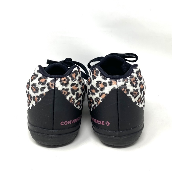 Converse All Star BB EVO Leopard Print Mid Canvas Women's Sneakers Size 172180C - Picture 8 of 10